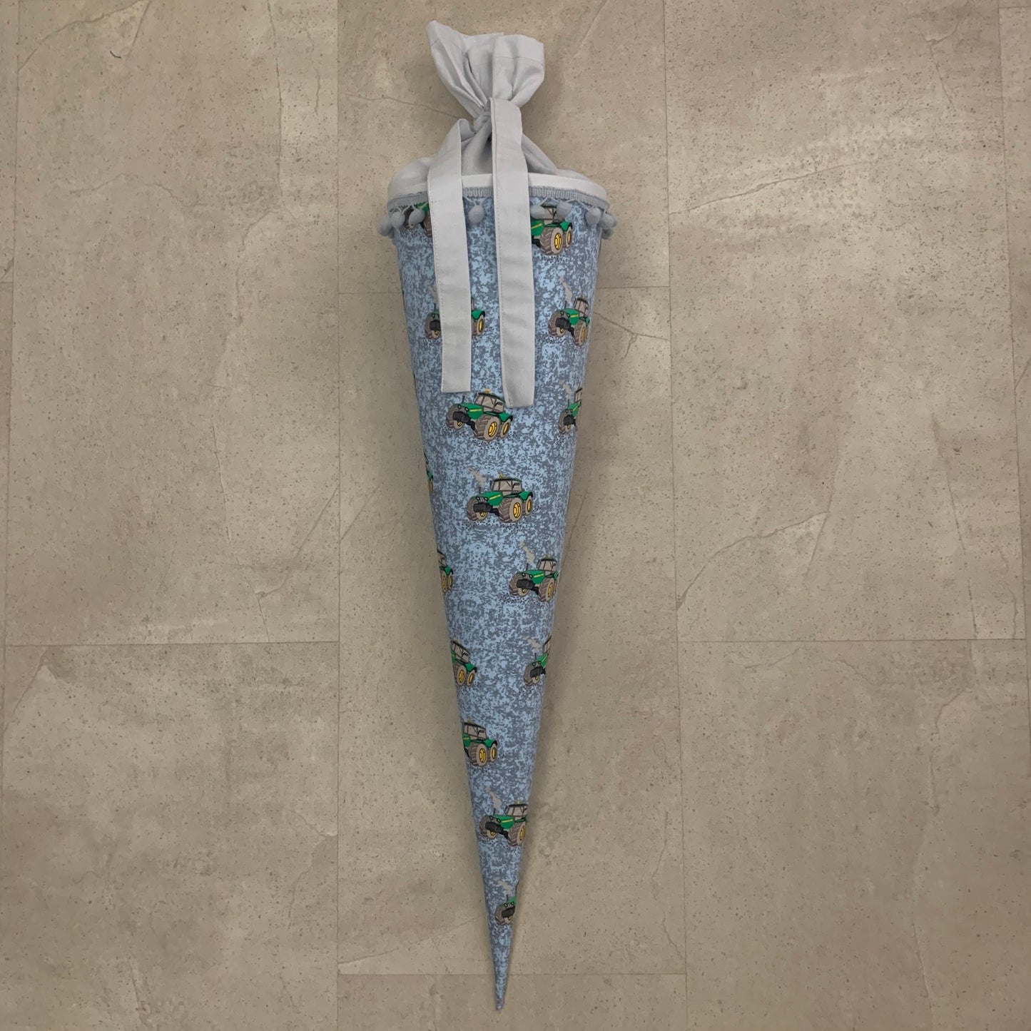 Schultüte, Zuckertüte Einschulung 70cm Handmade - Traktor
