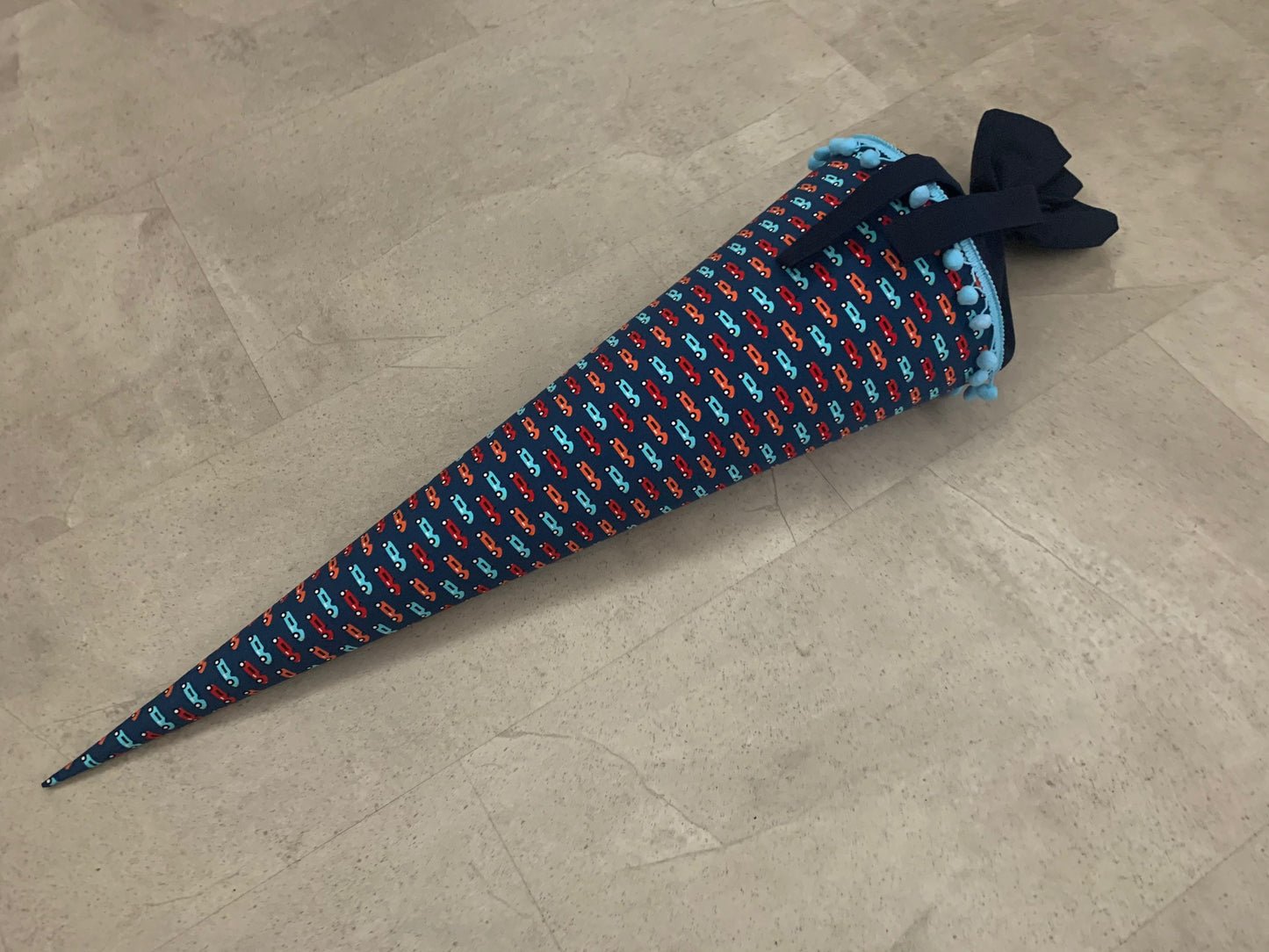 Schultüte, Zuckertüte Einschulung 70cm Handmade - Autos