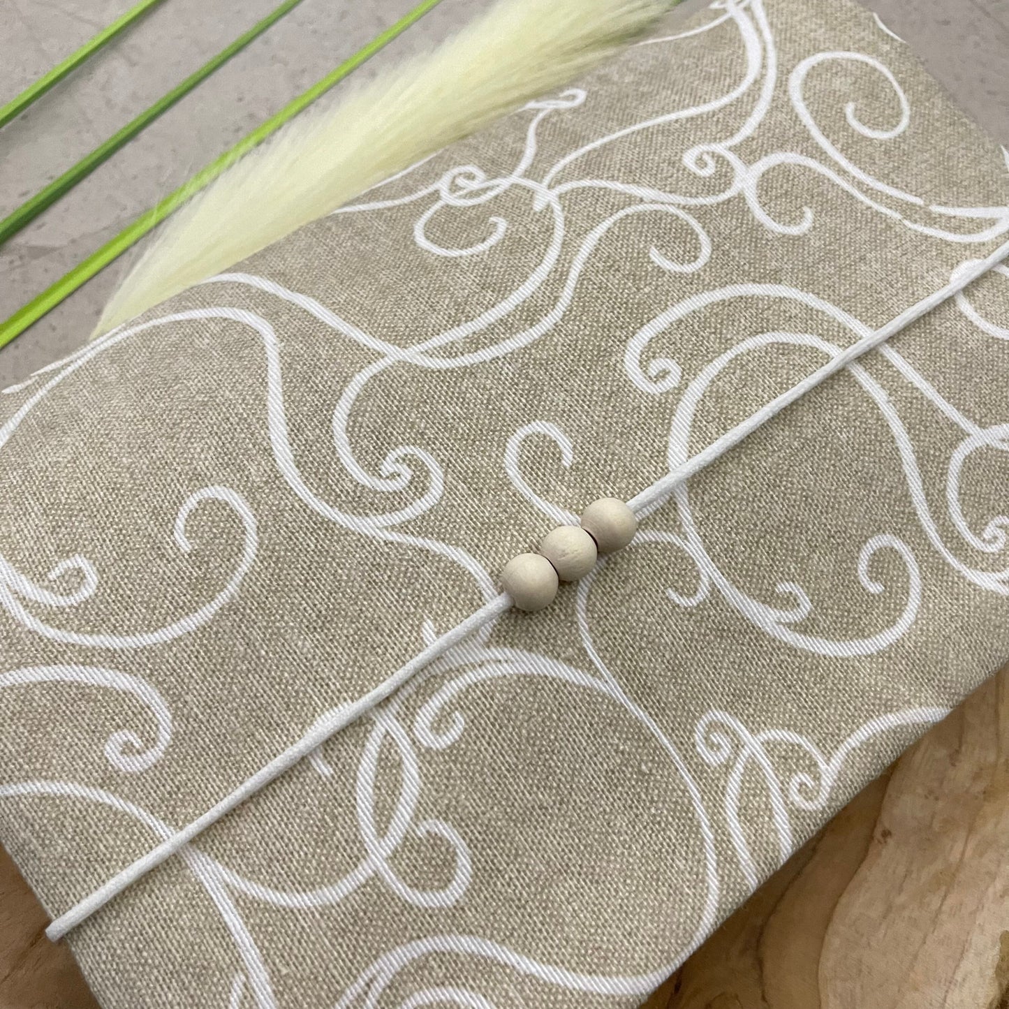 Wickeltasche Windeltasche Baby - geschwungene Linien