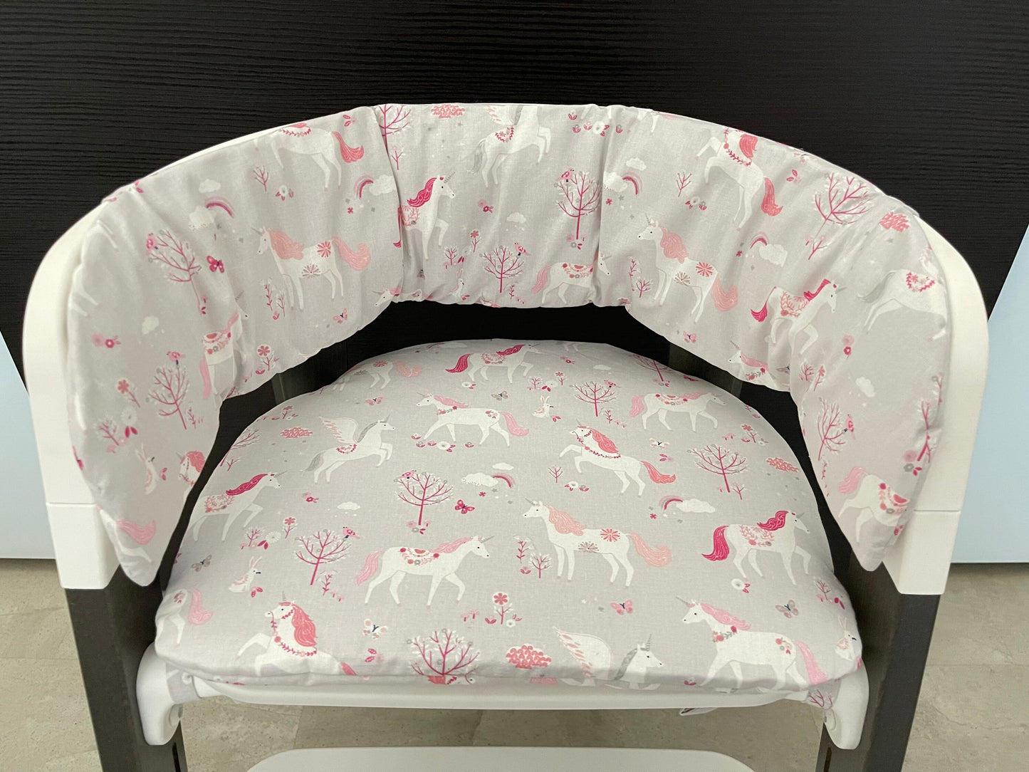 Sitzkissen Kissenset für Stokke Steps Hochstuhl - Einhorn