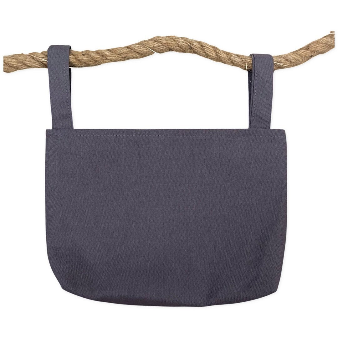Utensilo für Tripp Trapp oder Hauck Alpha Hochstuhl, Hochstuhltasche - Uni Dunkelgrau