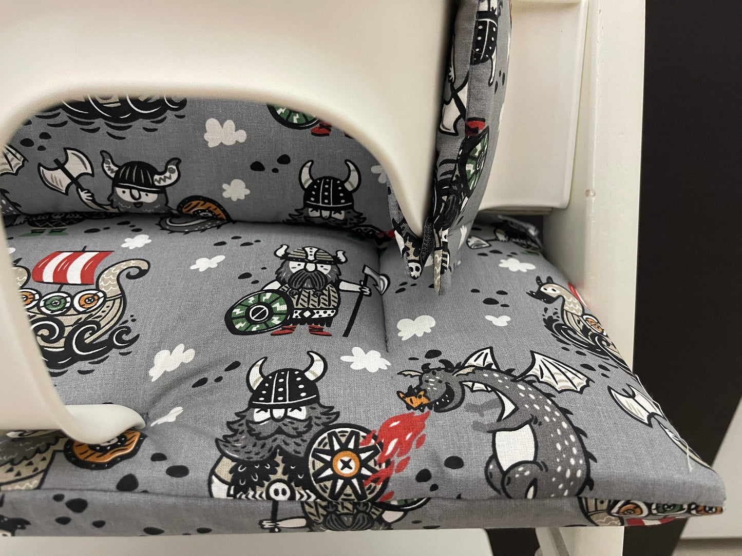 Tripp Trapp Sitzkissen Kissenset für Stokke Hochstuhl - Wikinger