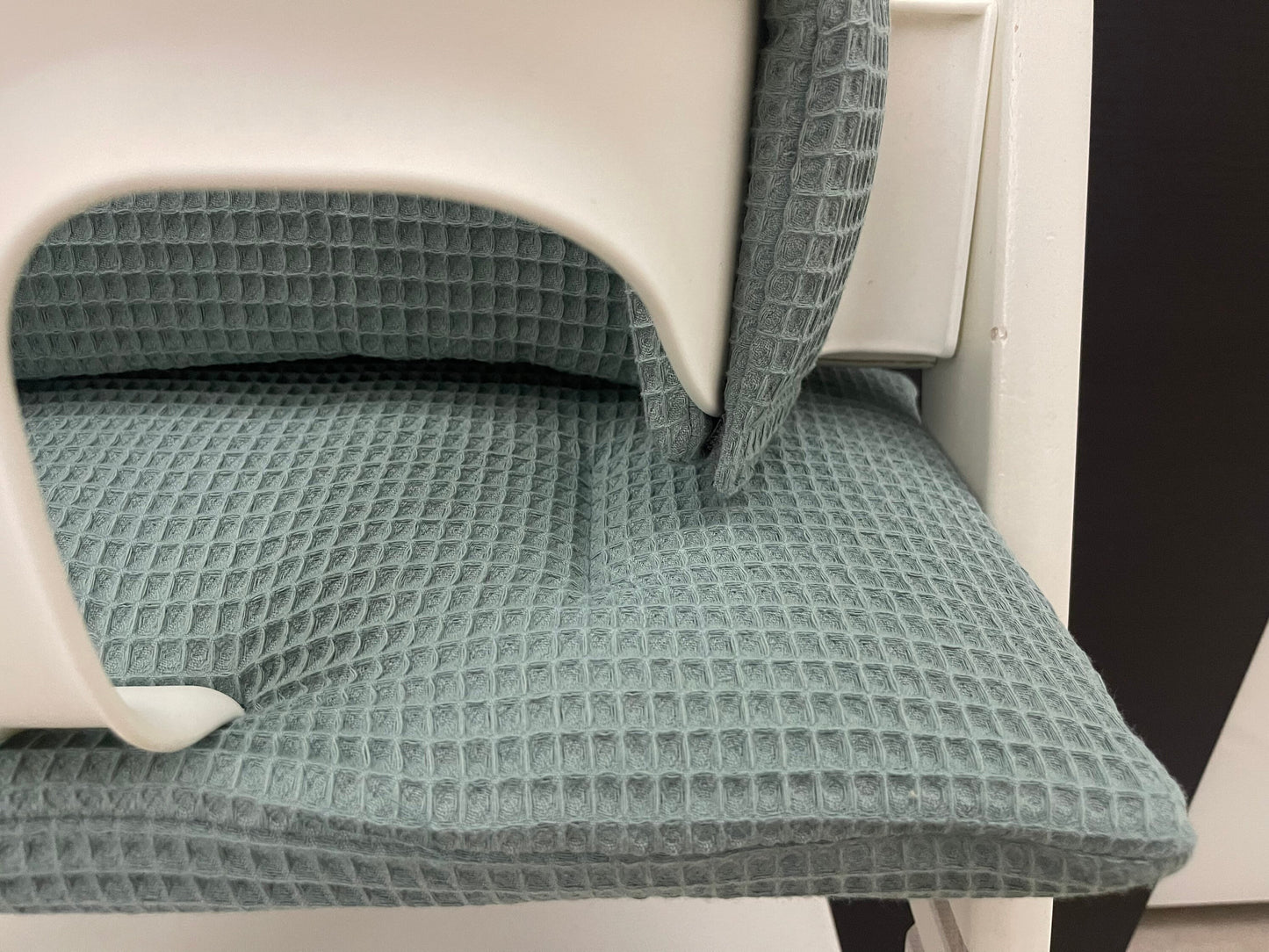 Tripp Trapp Sitzkissen Kissenset für Stokke Hochstuhl - Waffelpiqué Salbei