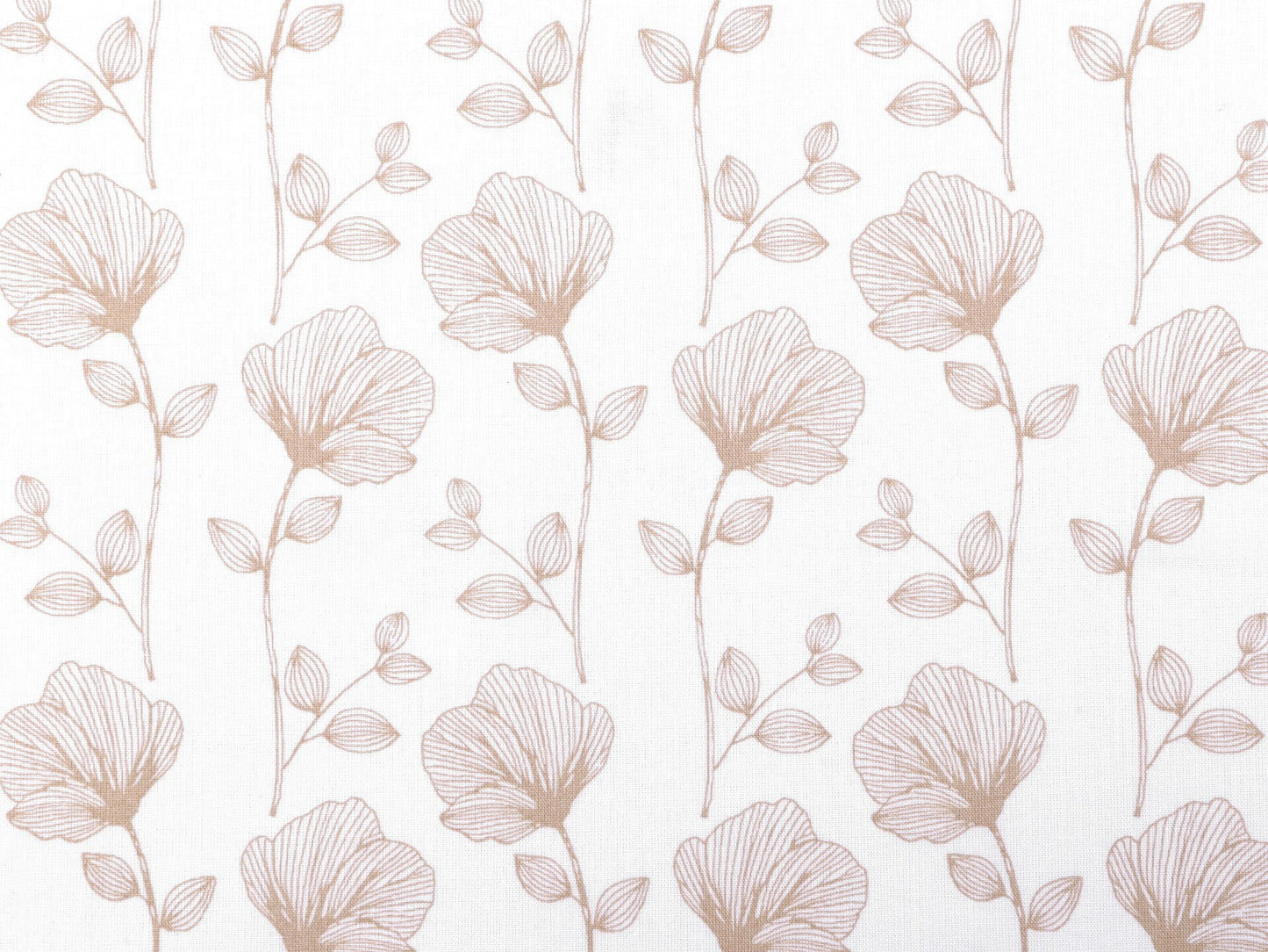 Sitzkissen Kissenset für Stokke Steps Hochstuhl - Blumen Hellbeige