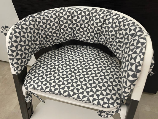 Sitzkissen Kissenset für Stokke Steps Hochstuhl - Dreieck