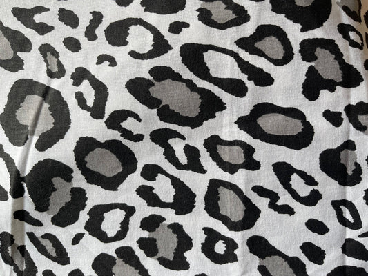 Sitzkissen Kissenset für Stokke Steps Hochstuhl -Leopard schwarz weiß